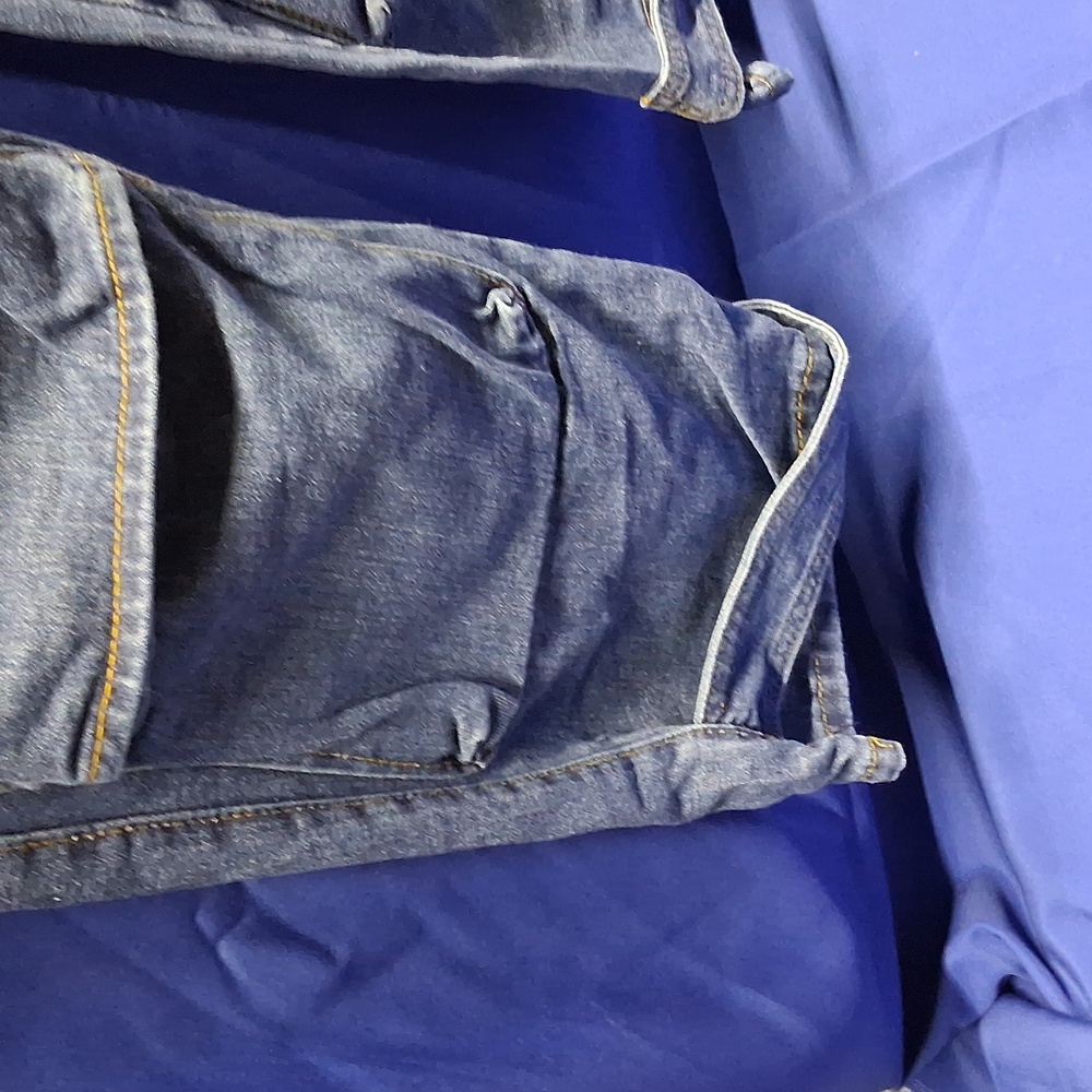 NWT Womens Loragal Denim Strapless Cargo Jumpsuit - Picture 7 of 10